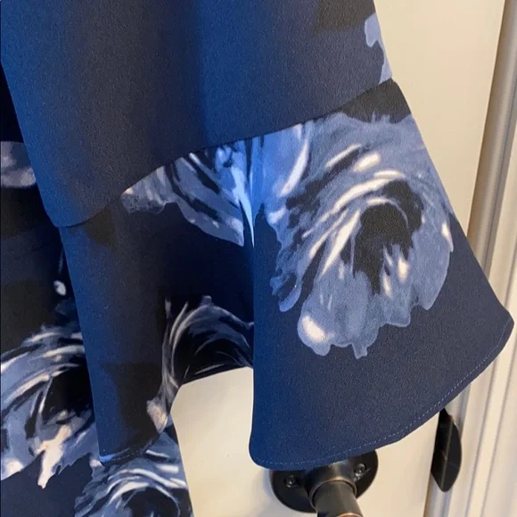 Kate Spade Blue Rose Dress - Picture 3 of 5